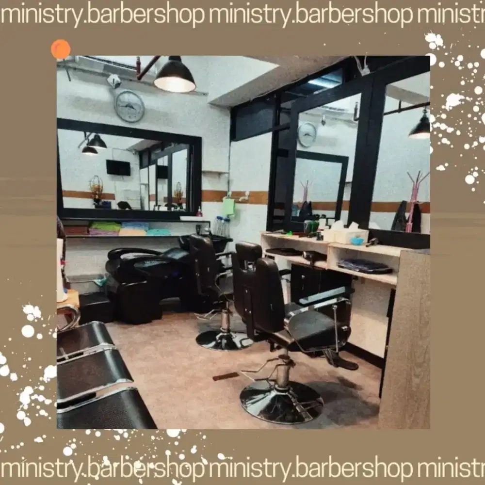 Dijual saja alat dan perlengkapan barber masih bagus