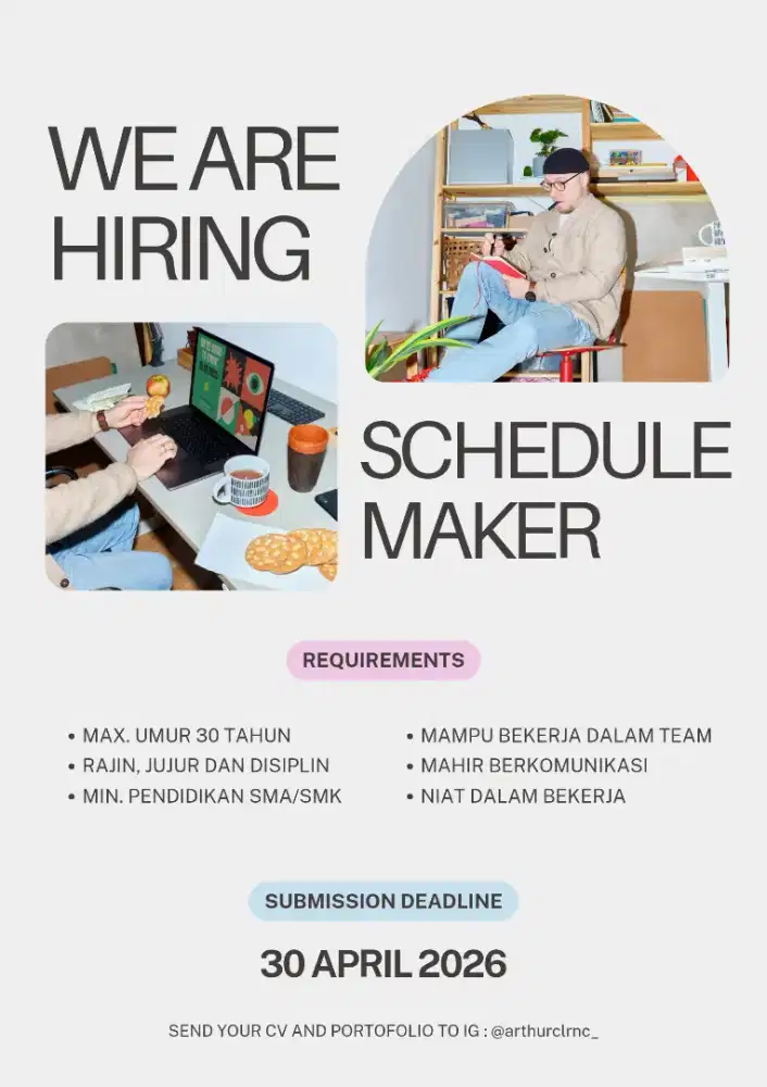 Loker Bulan ini