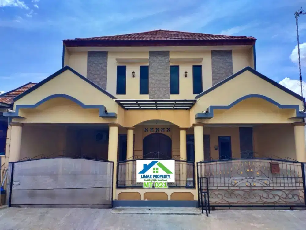 Rumah Gandeng 2 Luas dan Strategis Cluster Favourite Metland Transyogie Cibubur