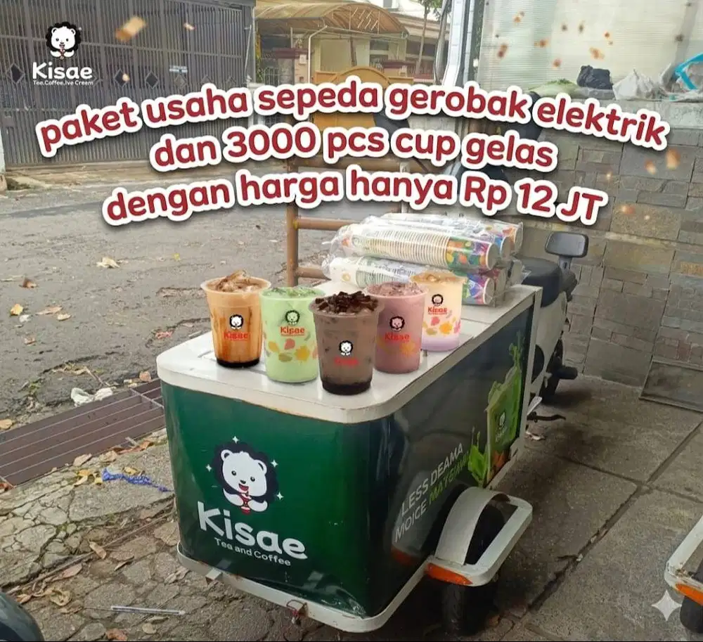 U-Winfly GB Second Gerobak Keliling Free Cup 3.000 pcs