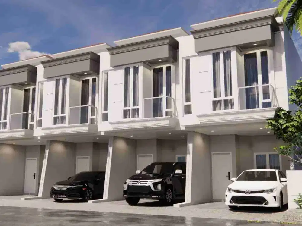 Rumah Baru 2 Lantai Akses Mobil di Rawamangun, Desain Sesuka Hati