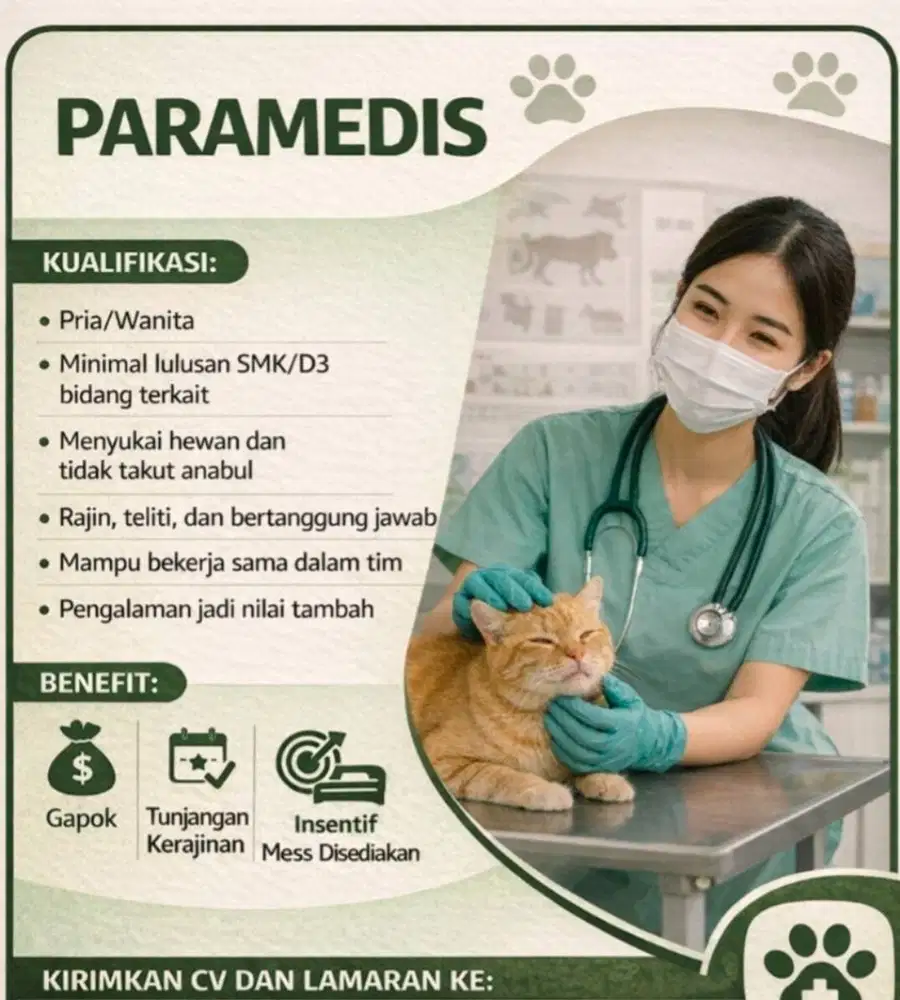 PARAMEDIS KLINIK HEWAN