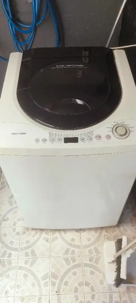 Mesin cuci 1 Tabung polytron Belleza PAW 7511 7.5 KG Otomatis