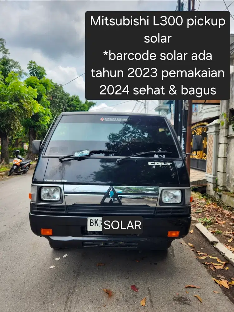 Mitsubishi L300 solar pickup 2023 pemakaian 2024