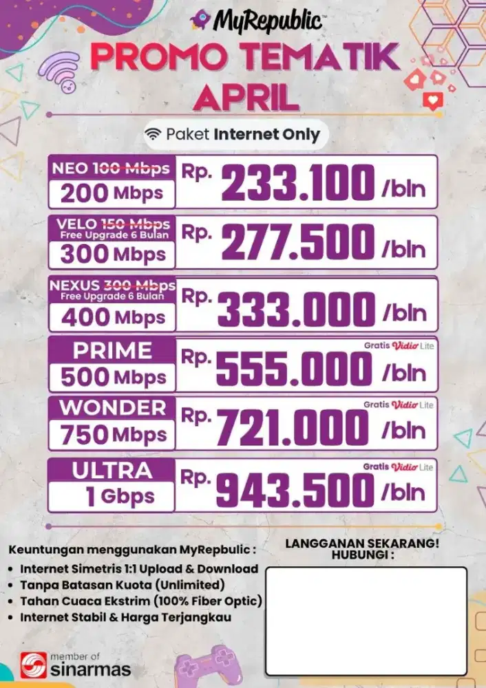 Sales Wifi My Republic