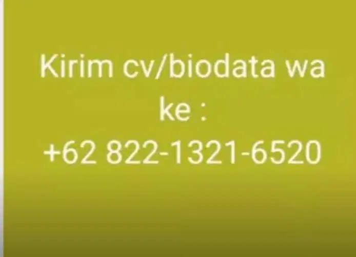 DICARI KARYAWAN TOKO