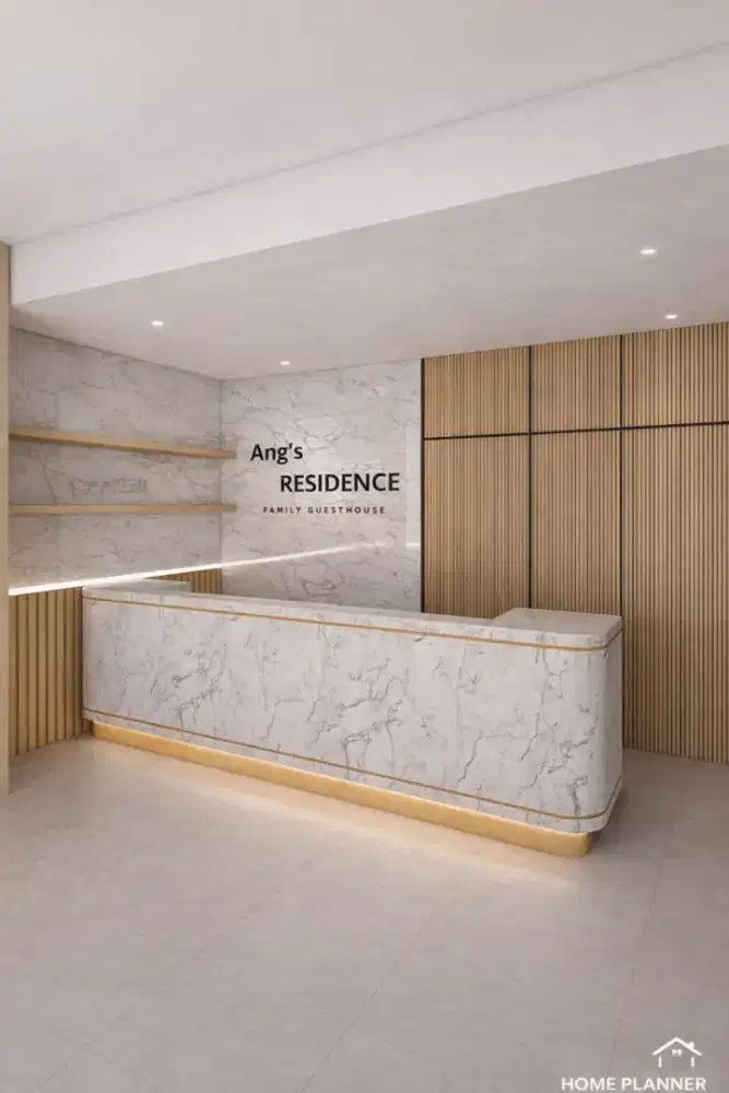 MEJA RESEPSIONIS MEWAH