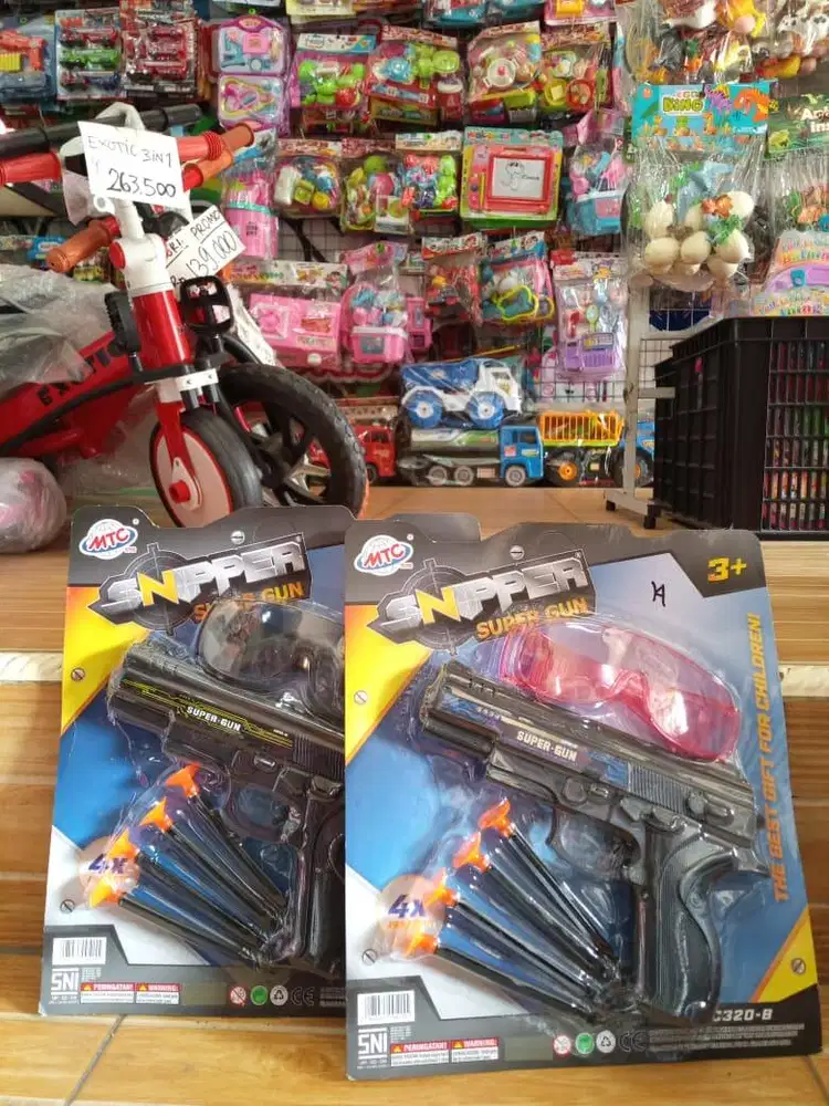 mainan anak pst sniper super gun