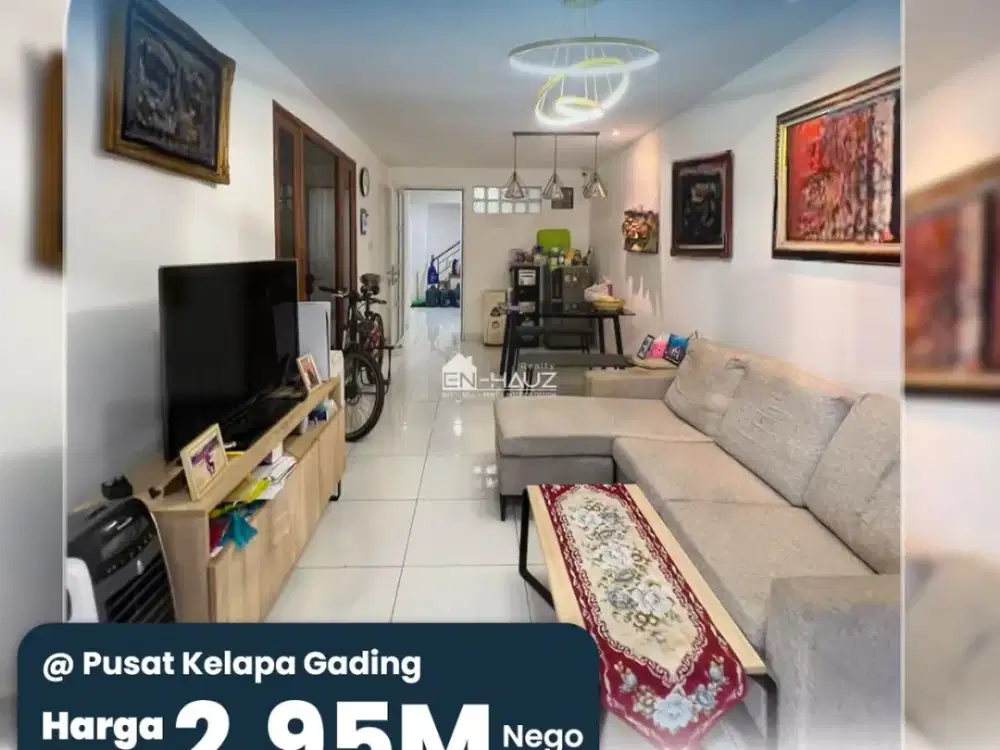 (PLS) DI JUAL RUMAH @PUSAT KELAPA GADING