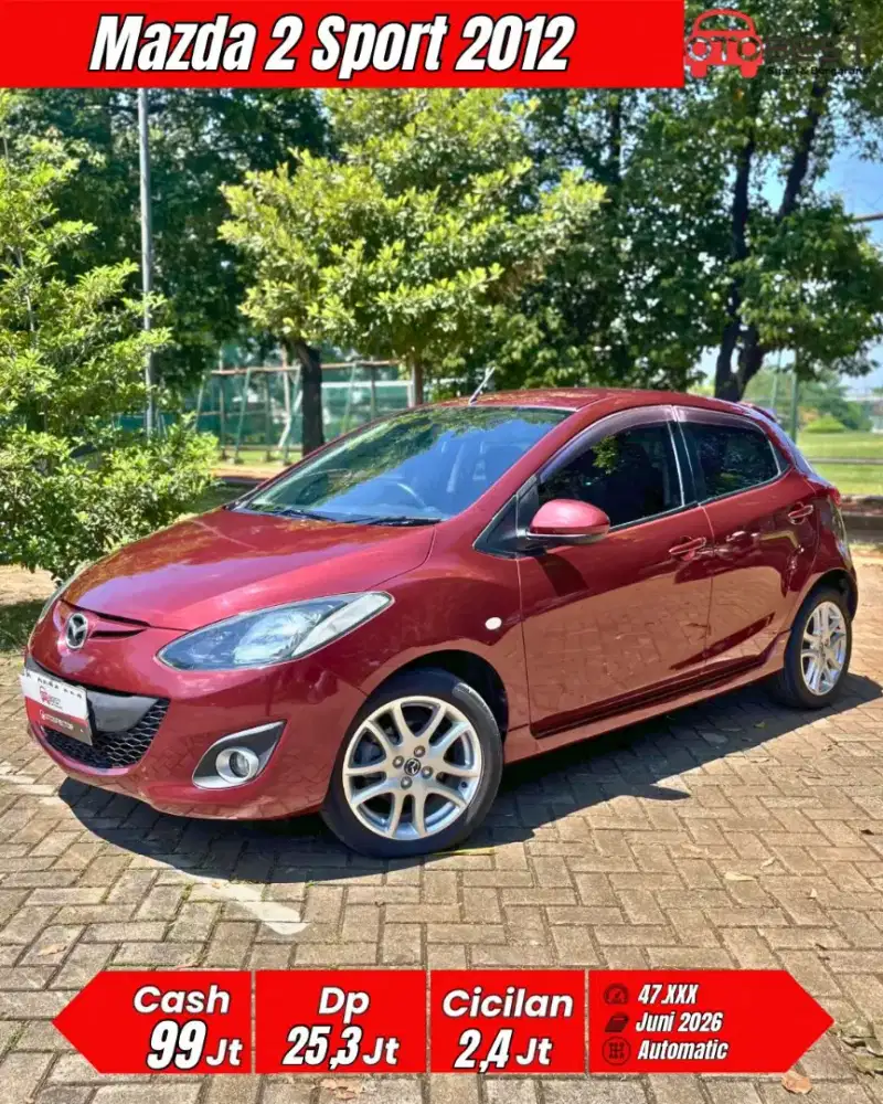 Km Low Mazda 2 Sport 1.5 AT 2012