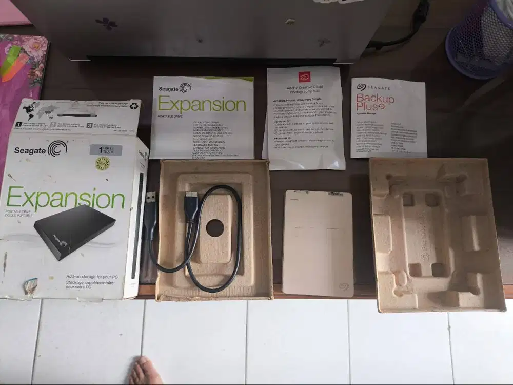 Dijual Cepat Harddisk Eksternal 1 Tb Seagate (fullset)