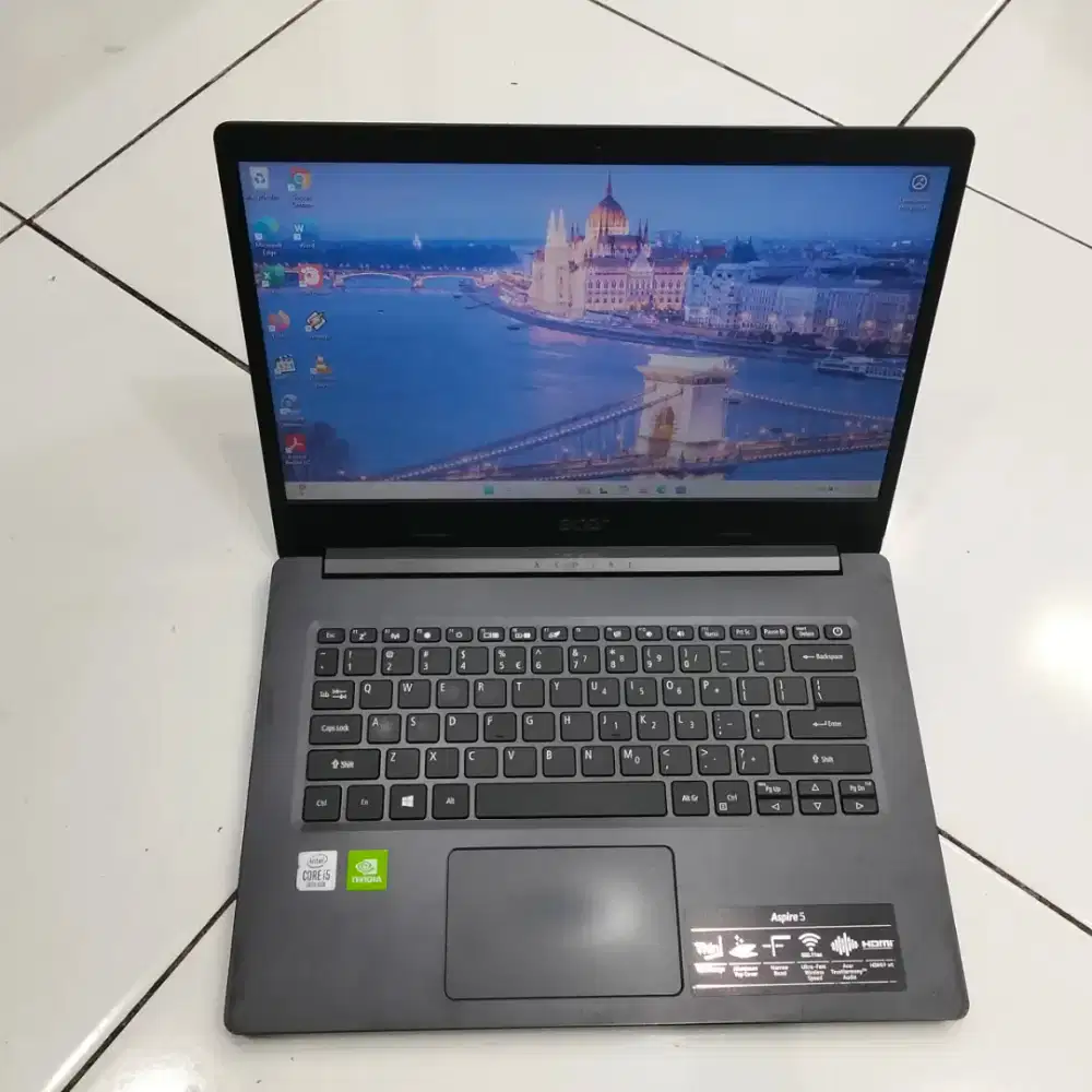 Laptop Acer Aspire 5 Intel core i5-10210U RAM 8GB SSD 256GB MX250