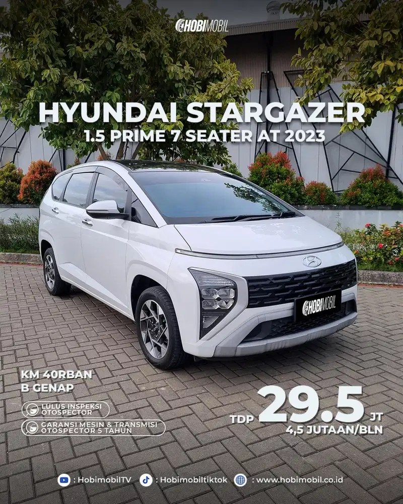 Stargazer Prime 1.5 7 Seater AT Thn 2023