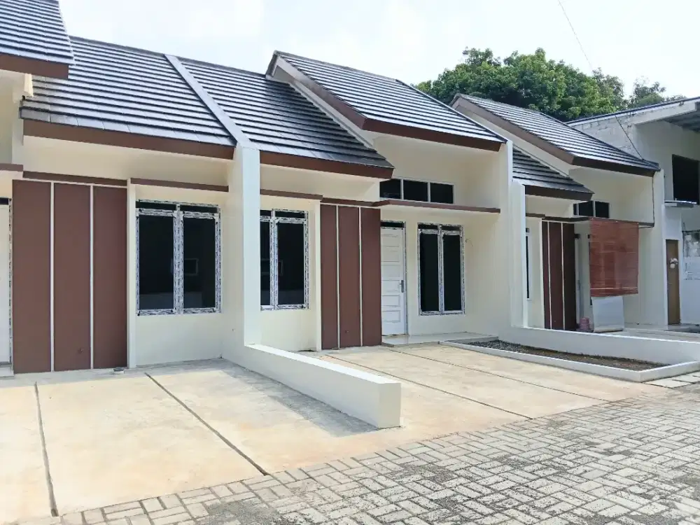 SISA 2, Rumah BARU CLUSTER MURAH bisa DP 0 GRATIS BPHTB BIAYA2