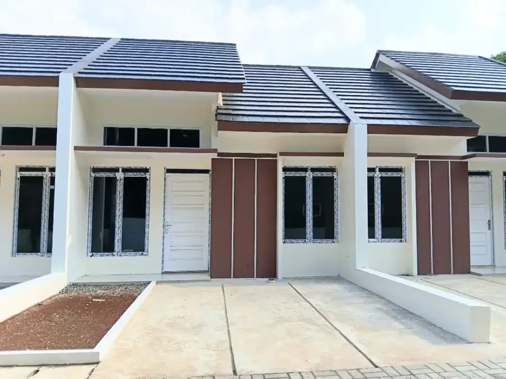 SISA 2, Rumah BARU CLUSTER MURAH bisa DP 0 GRATIS BPHTB BIAYA2