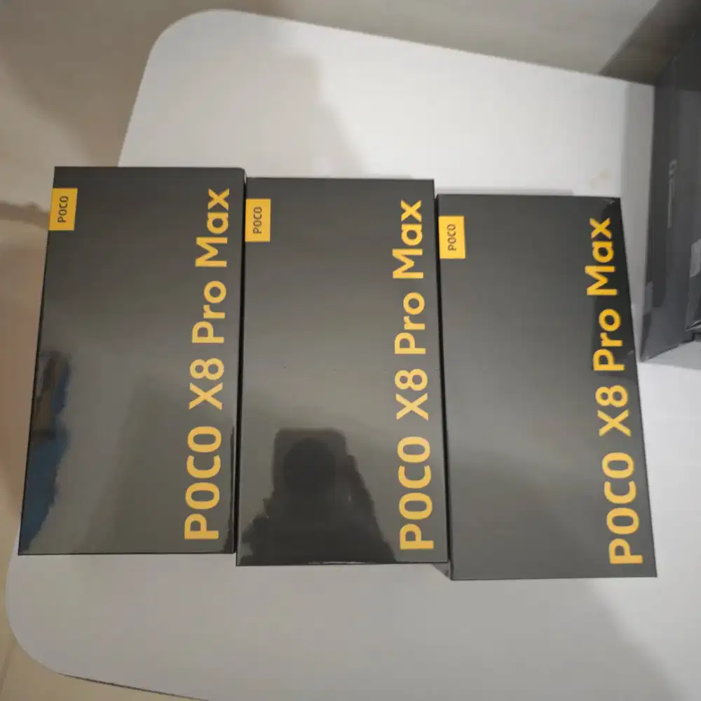 POCO X8 PRO MAX 12/512 GARANSI RESMI XIAOMI 15 BULAN NO REPACK