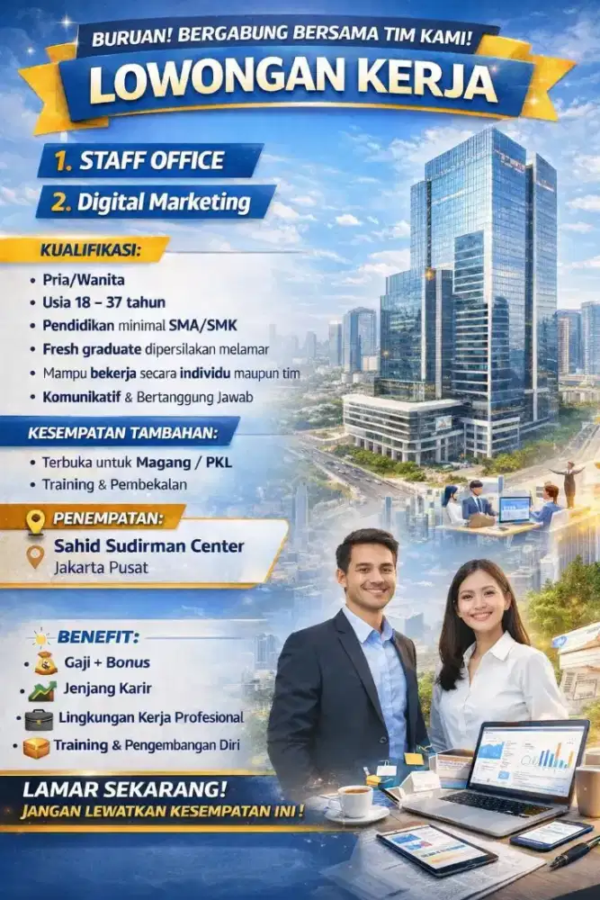 Dibutuhkan secepatnya