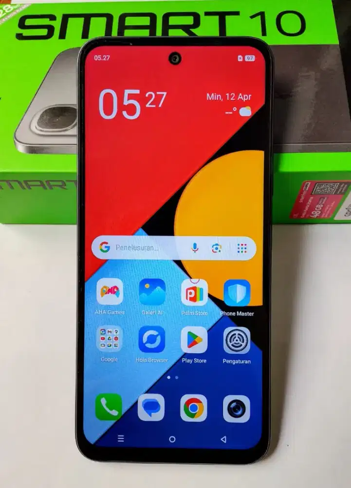 Infinix Smart 10 Ram 4+4/128 Baru 3 Bulan