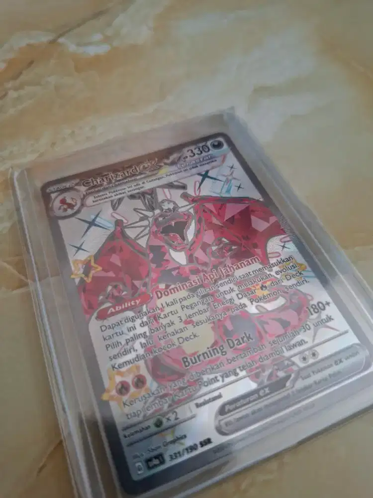 CHARIZARD SSR NM NO WHITE NO PUTIH