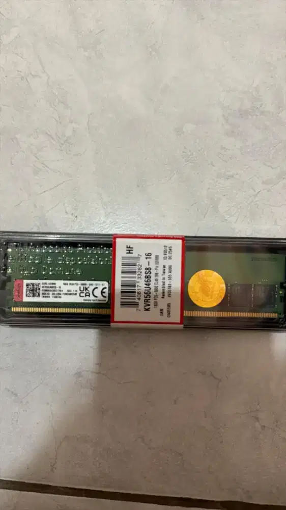 RAM KINGSTON DDR5 1X16GB 5600mhz