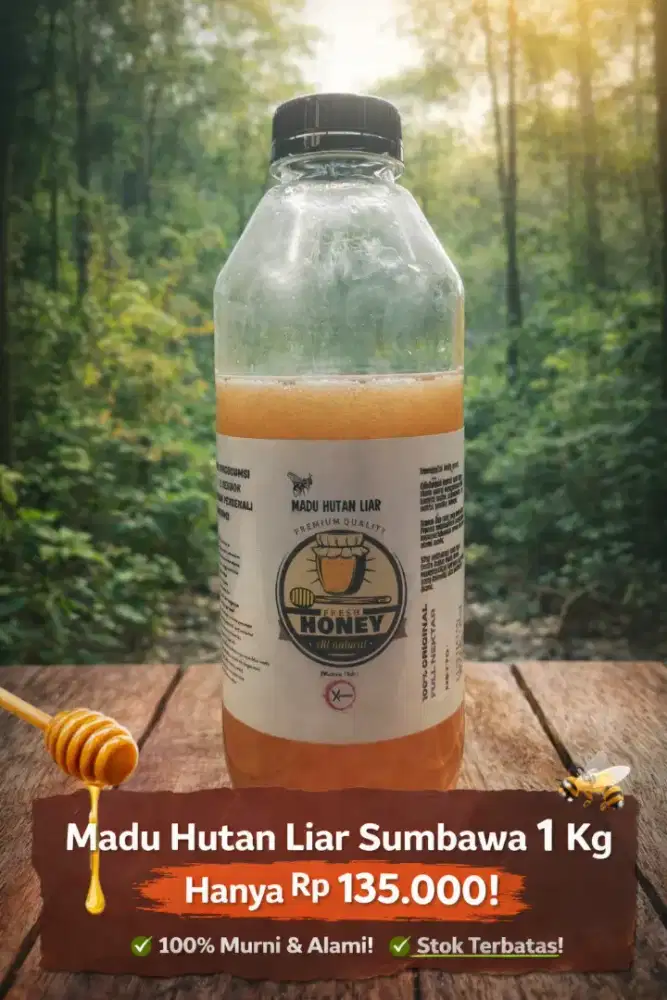 Madu Hutan Sumbawa 1KG