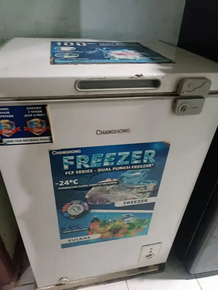Changhong freezer FCF 136 DW (100 Liter)