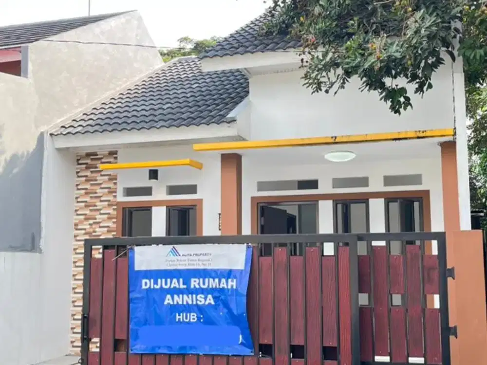 DI JUAL RUMAH MURAH MINIMALIS 1 LANTAI DI SENOPATI ESTATE BEKASI