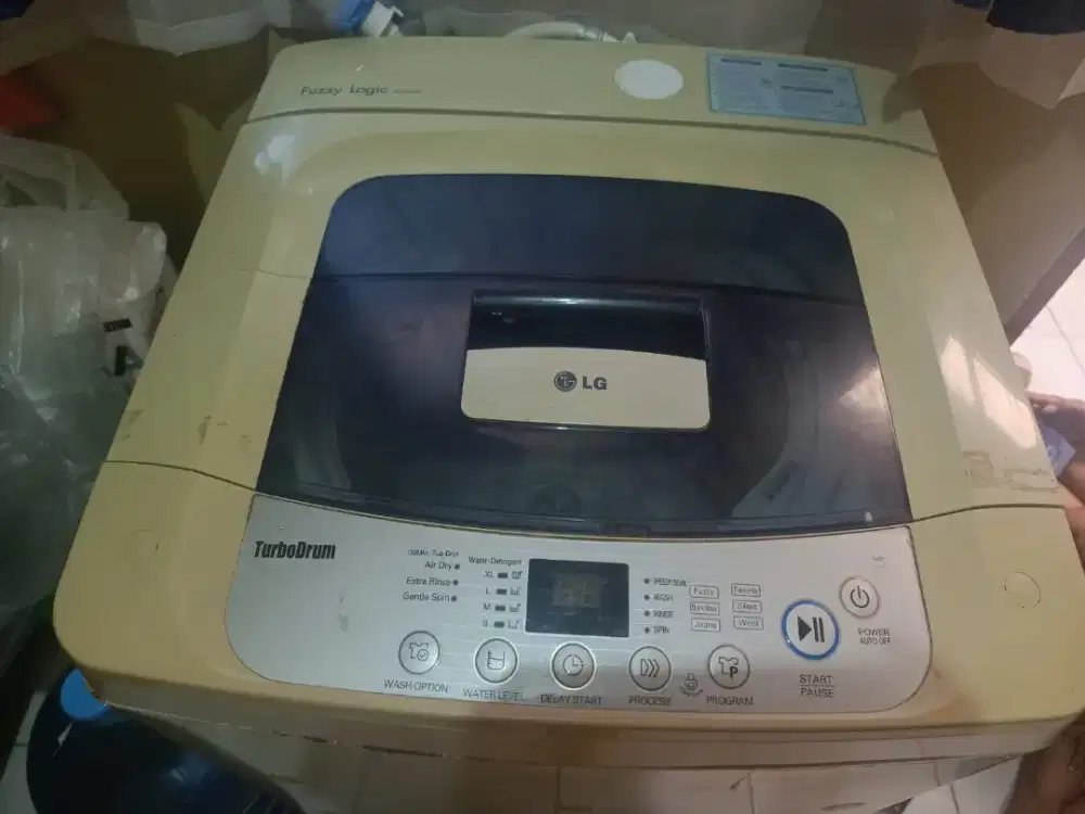 Mesin cuci top loading turbodrum