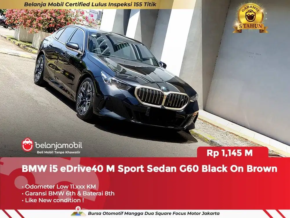 [ LOW KM 11RB ] BMW i5 i 5 eDrive 40 eDrive40 M Sport G60 2024/2025