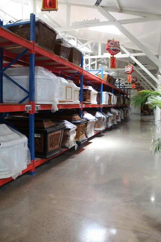 Rak Gudang Industri Besi Baja Heavy Duty