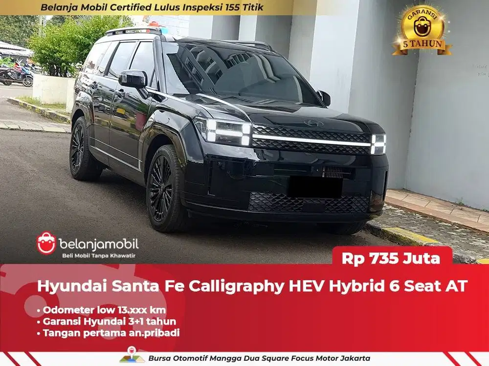 [ LIKE NEW ] Hyundai Santafe Santa Fe Calligraphy Hybrid 2025/2026