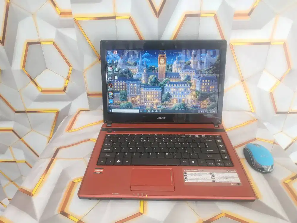 laptop dijual acer 4253 amd e350 ram 5gb ssd 256gb