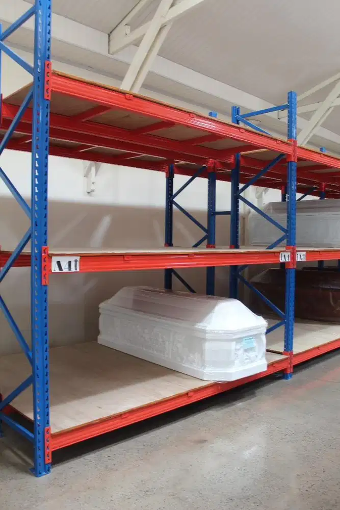 Rak Gudang Industri Heavy Duty kapasitas 1Ton/Level