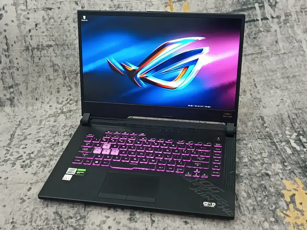 Asus ROG G512LI Core i7-10750H 16GB 512GB GTX 1650 Ti 4GB FHD 144Hz