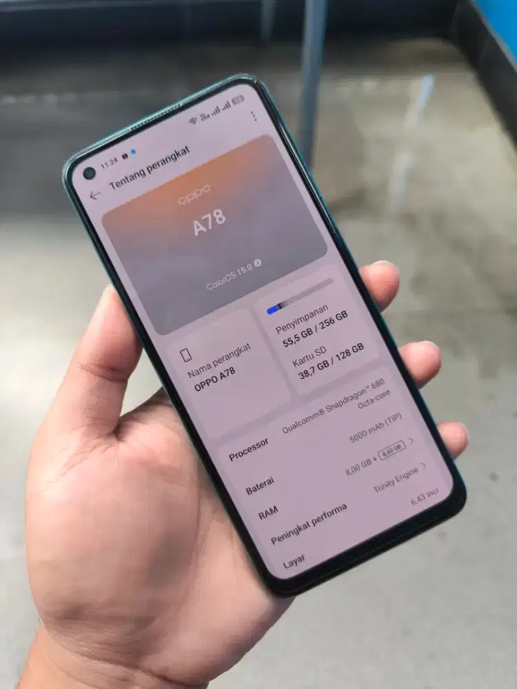 Oppo A78 4g Bypass tidak bisa di reset pabrik