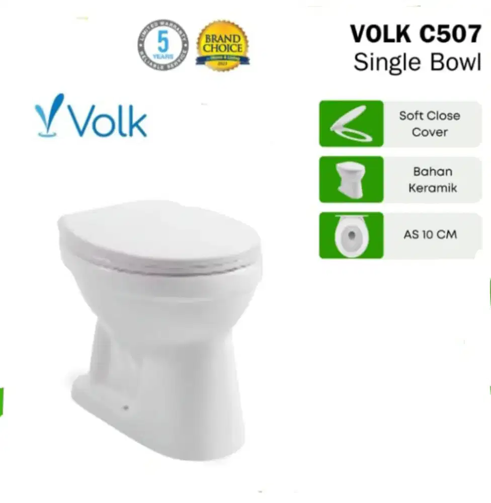 Closet duduk siram  volk