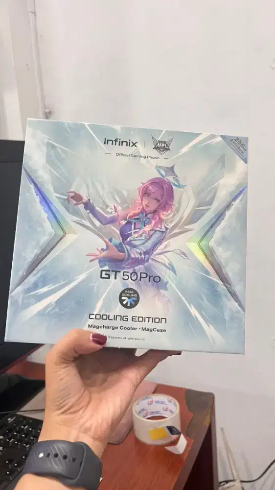 New infinx GT 50 PRO 5G 12/256 Segel box barang Fresh garansi resmi