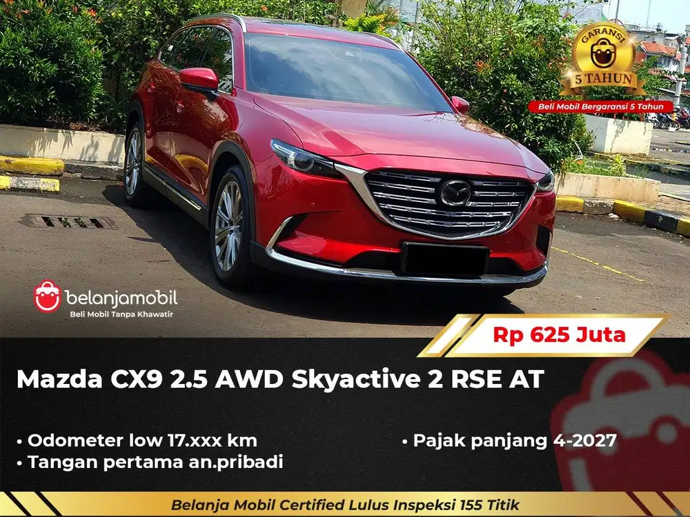 [ LOW KM 17RB ] Mazda CX9 CX-9 CX 9 2.5 AWD Skyactive 2RSE 2023/2024