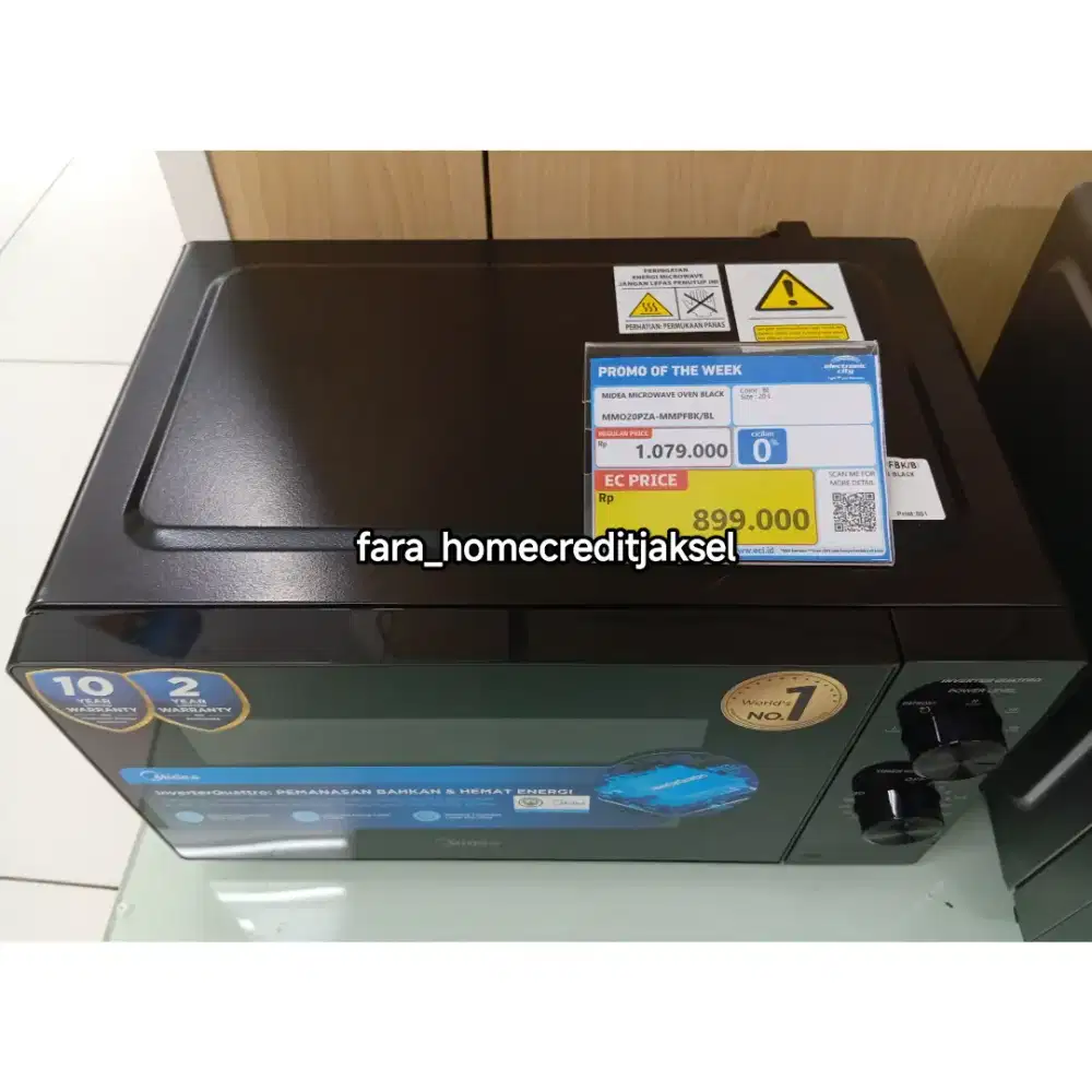 Midea Microwave Oven Black