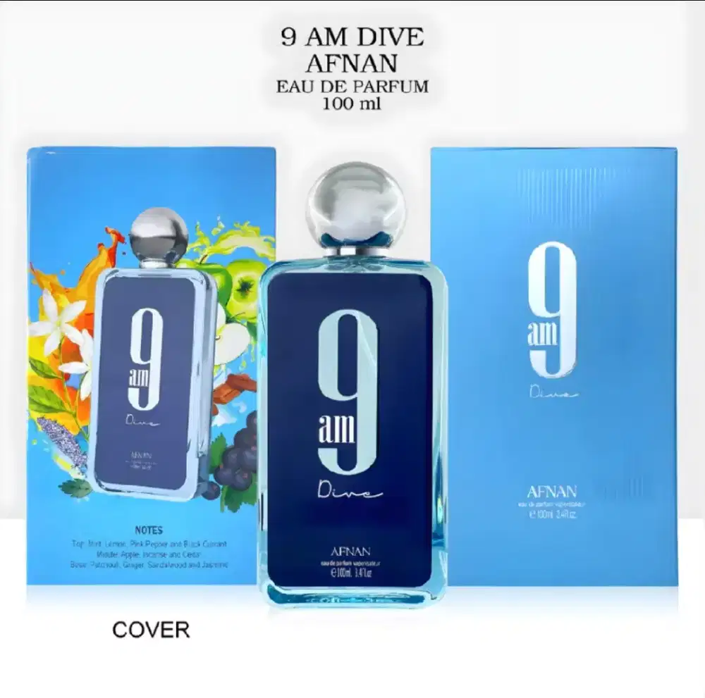 Parfum Pria Afnan 9an Dive 100ml