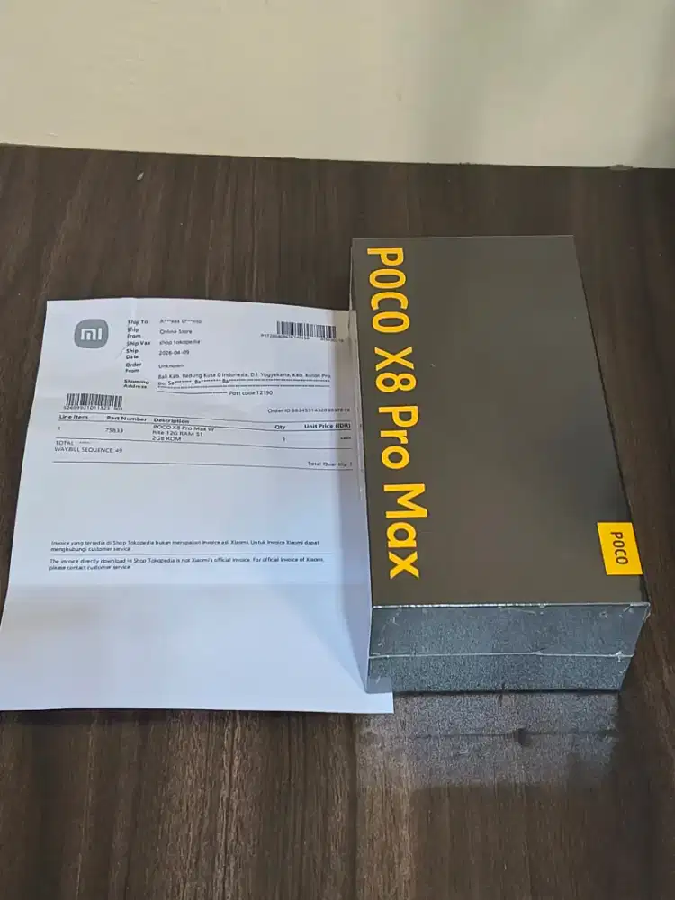 Poco X8 Pro MAX 12/512 GB Putih