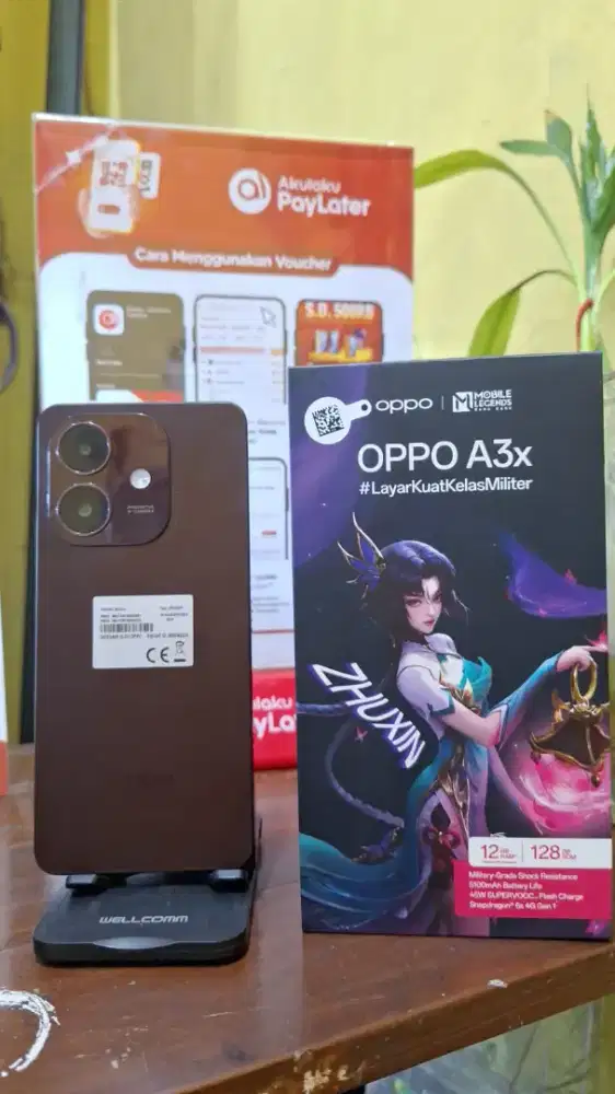 2nd : Oppo A3X 4/128 murah