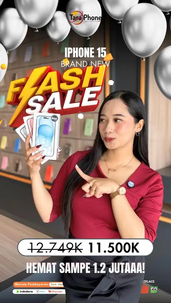 Iphone 15 128Gb flash sale brand new