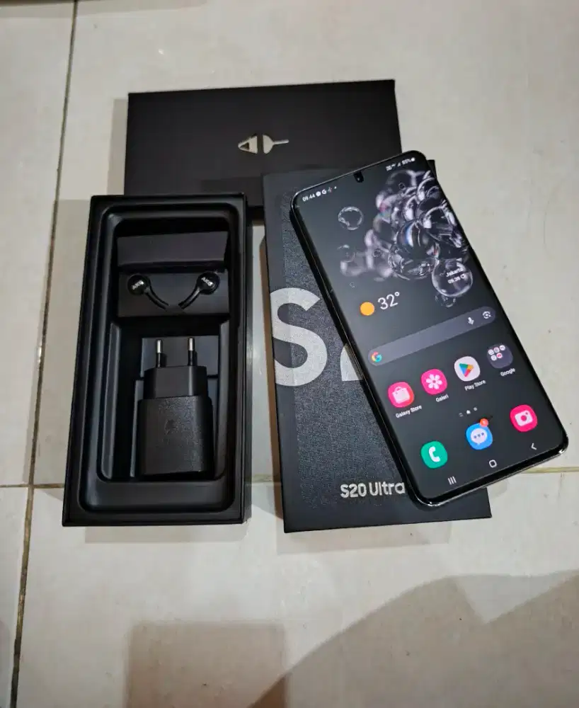 Samsung S20 ultra 12/128 Sein fullset mlusss 98%, lncarr jya no kndala