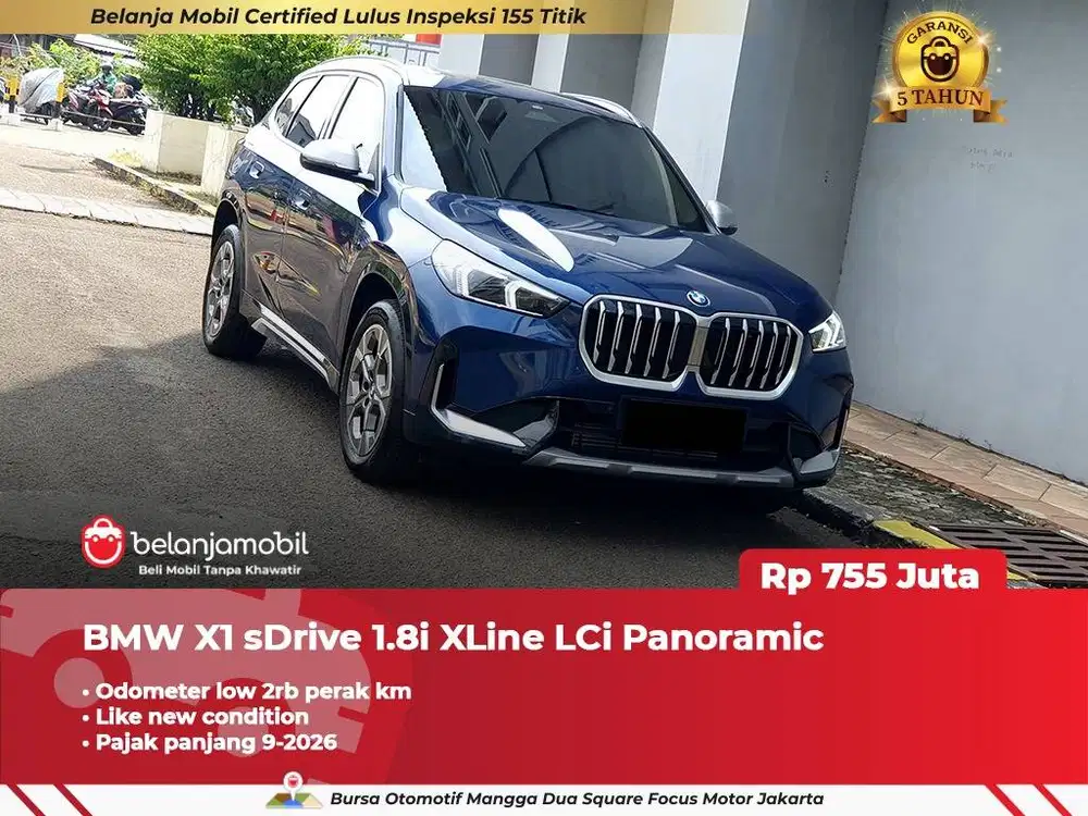 [ LOW KM 2RB ] BMW X1 X 1 sDrive 1.8i XLine Facelift LCi 2024 2025