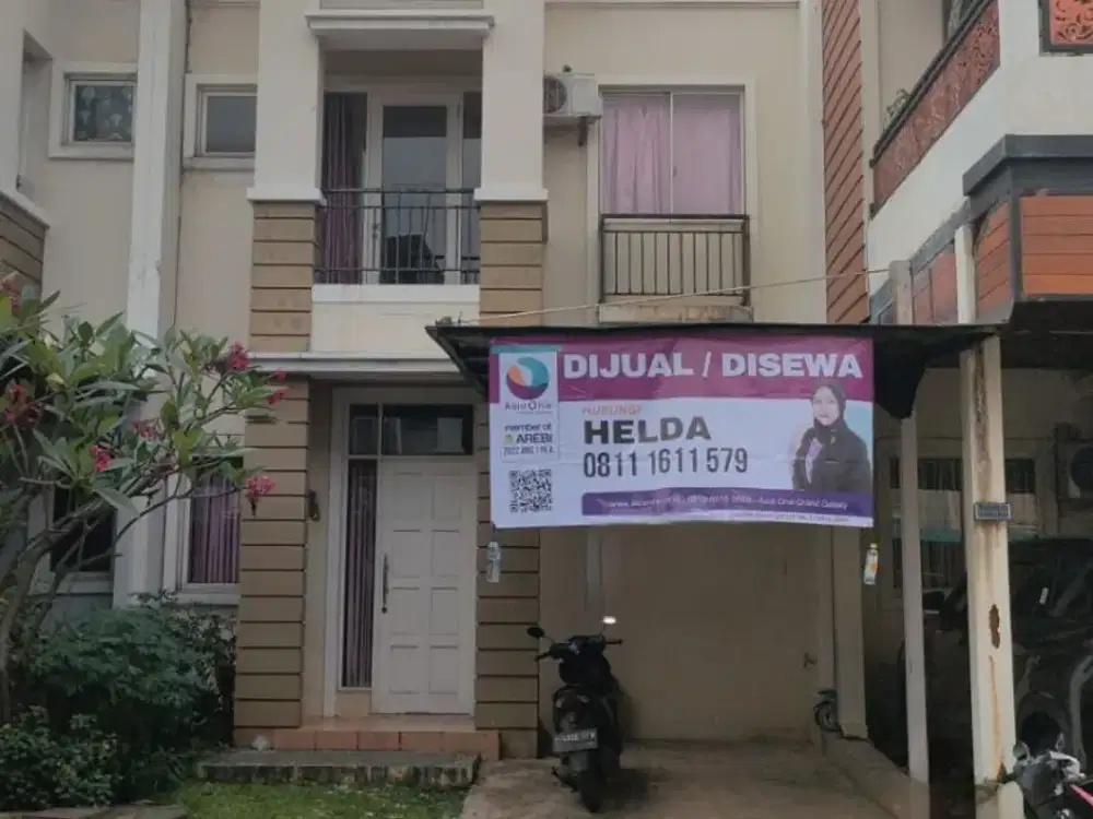 Dijual Rumah 2Lantai siap huni di Cluster Central Park, Galaxy Bekasi