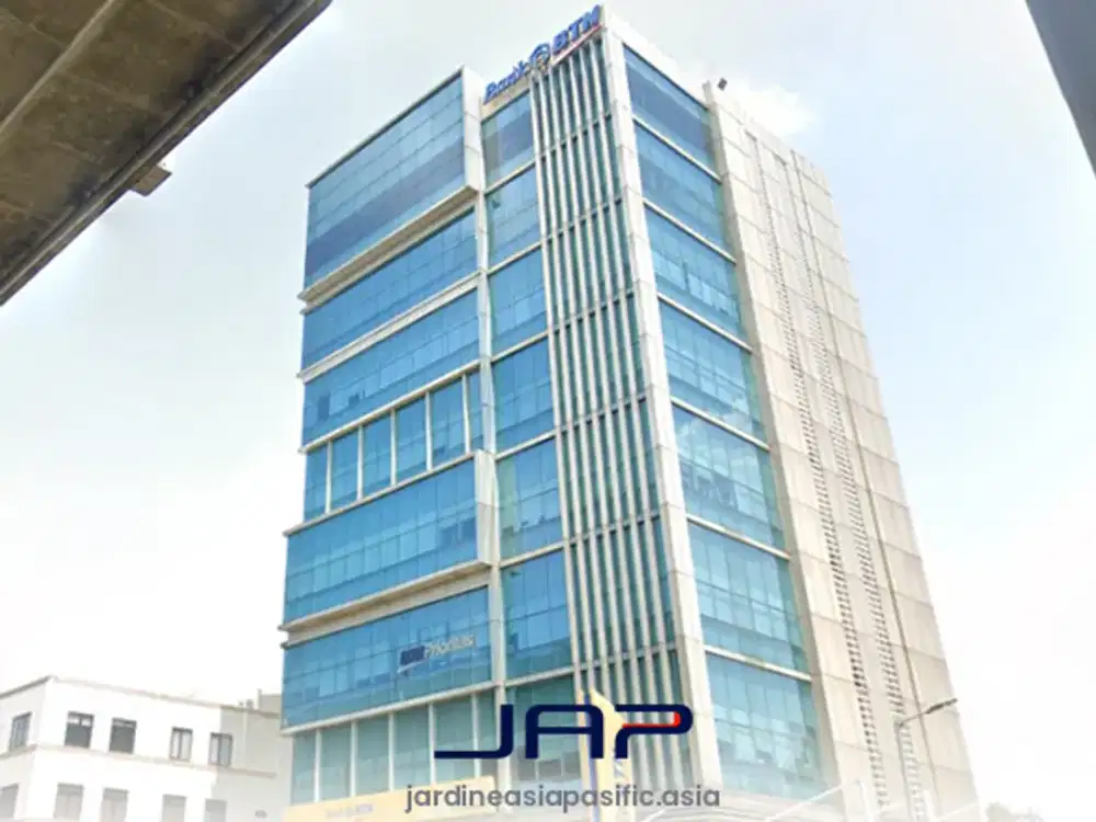 Kantor Area Kelapa Gading di Emerald Tower 122.35 sqm Bare Dekat KRL