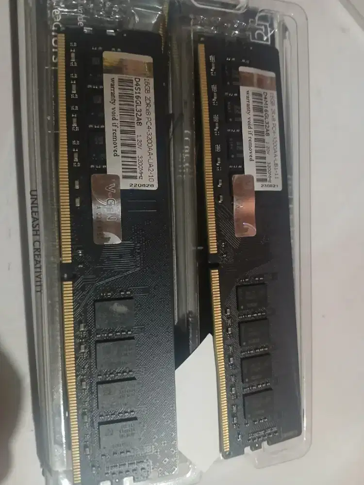 Jual Ram ddr4 2 x 16 Gb merek Vgen 3200 Mhz