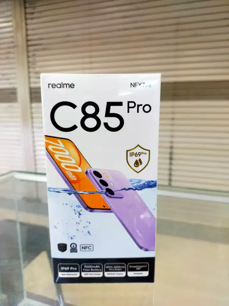 REALME C85 PRO 8/128 & 8/256 NEW SEGEL GARANSI RESMI