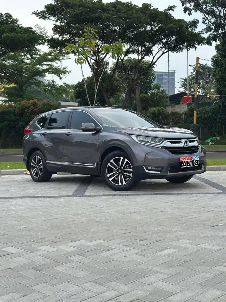 Honda CRV Prestige Low Km Turbo CR-V Nik 2019 Abu Abu